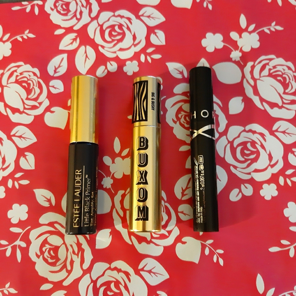 3 piece Black & Gold Mascara Set NWOB